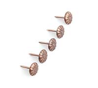 Vintage Élégant Ongles Tack Stud Antique Bubble Ongles pour Titulaire Vert Poupée Faire (Rouge 11 * 16mm)