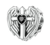 Vintage Éléphant Dieu Dragon Charme Croix Pendentif 925 Argent Sterling Animal Perles Fit Women Diy Bracelet & Collier Pendentif