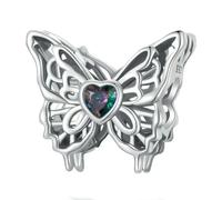 Vintage Éléphant Dieu Dragon Charme Croix Pendentif 925 Argent Sterling Animal Perles Fit Women Diy Bracelet & Collier Pendentif
