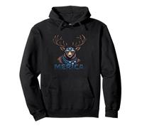 Vintage Elk 4 juillet Merica Sweat à Capuche