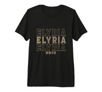 Vintage Elyria Ohio T-Shirt Haut de Gamme