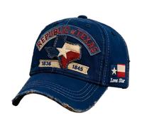 Vintage Embroidered Trucker Hat - Men Commemorative Baseball Cap, Adjustable Casual Outdoor Headwear Accessory, Breathable Classic Fashion Equipment | for Travel Events Parties Gatherings Hiking