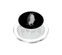 Vintage Engraving Penguin Wildlife Drawing PopSockets PopGrip pour MagSafe