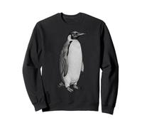Vintage Engraving Penguin Wildlife Drawing Sweatshirt