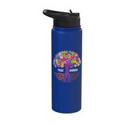 Vintage Environmental Nature Lover Tree Hugger Stainless Steel Insulated Water Bottle