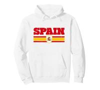 Vintage Espagne Rétro Sport Fan Couleurs Espagnol Rouge Jaune Sweat à Capuche