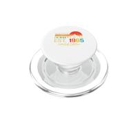 Vintage Est 1965 Limited Edition Classic 1965 Men and Women PopSockets PopGrip pour MagSafe
