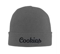 Vintage et Classique Cookies Chaud Tricoté Cap Hip Hop Bonnet Chapeau Automne Hiver en Plein Air Bonnets Chapeaux pour Hommes Femmes Adulte Durable et Confortable