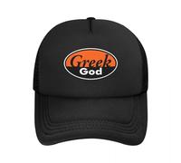 Vintage et classique Dieu grec maille casquettes de baseball Snapback Mode Chapeaux de baseball respirant Casquette décontractée en plein air pour les hommes et les femmes durable et confortable
