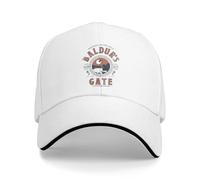 Vintage et Classique Dragon Motif Casquette de Baseball décontractée d’été Baldur’s Gate Trucker Hat Sun-Proof Kpop Rock Hip Hop Chapeaux Couple Femmes Casquettes élégantes Durable et Confortable