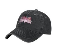 Vintage et classique Saja Boys Huntrix Casquette de Baseball Mode En Détresse Lavé Kpop Démon Chasseurs Couvre-chefs Hommes Femmes Extérieur Courir Casquettes de Golf Chapeau durable et confortable