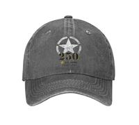 Vintage et classique US Army 250e année anniversaire Casquette de baseball Vintage en détresse Denim lavé Corps Couvre-chefs Hommes Femmes Extérieur Déstructuré Chapeaux doux durable et confortable