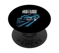 Vintage et rétro Just A Boy Who Loves Fast Car Memes PopSockets PopGrip Adhésif
