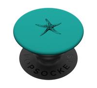 Vintage Etoile de Mer Plage Littorale Vie Marine PopSockets PopGrip Adhésif