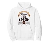 Vintage Eure-et-Loir Département France Sweat à Capuche