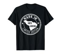 Vintage, fabriqué dans l'État de Caroline du Sud T-Shirt Graphique avec Valeur