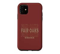 Vintage Fair Oaks, Virginie Coque pour iPhone 11