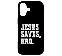 Vintage Faith Jesus Saves Bro Christian Religious Believe Coque pour iPhone 17