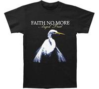 Vintage Faith No Me Angel Dust Album Tour 1992 Shirt Top Reprint New Black Manches Courtes(X-Large)