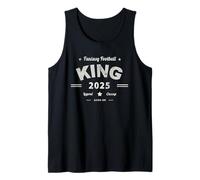 Vintage Fantasy Football King 2025 Legend Commish Genius Débardeur