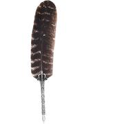 Vintage Feather Fountain Pen Nature Pen For Wedding Connection Creative Office Supplies (Style B)