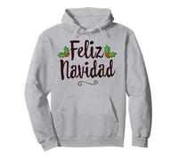 Vintage Feliz Navidad Rétro Mexicain Noël Espagnol Noël Sweat à Capuche