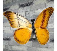 Vintage Fer forgé Tuyau Applique éclairage créatif Bricolage Papillon décoratif en Fer forgé Lanterne Murale rétro Restaurant café Bar escalier allée Couloir E27 Applique Murale