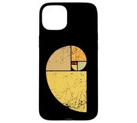 Vintage Fibonacci Spirale Science Golden Ratio Cool Maths Coque pour iPhone 15 Plus