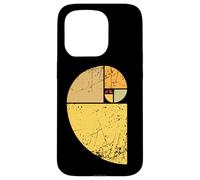 Vintage Fibonacci Spirale Science Golden Ratio Cool Maths Coque pour iPhone 15 Pro