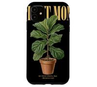Vintage Fiddle-Leaf Figue Plante Maman Nature Flora Jardinier Coque pour iPhone 11