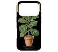Vintage Fiddle-Leaf Figue Plante Maman Nature Flora Jardinier Coque pour iPhone 17 Pro