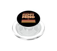 Vintage Finds Happy Mind, Style rétro pour Les Amateurs d'épargne PopSockets PopGrip pour MagSafe