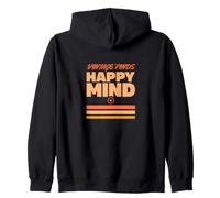 Vintage Finds Happy Mind, Style rétro pour Les Amateurs d'épargne Sweat à Capuche
