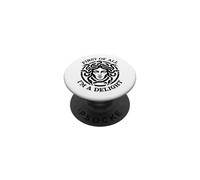 Vintage First of All I'm A Delight Medusa Serpent Sarcastique PopSockets PopGrip Adhésif
