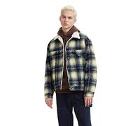 Vintage Fit Sherpa Trucker Veste Homme Jack Ponderosa Pine (Vert) S -