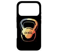 Vintage Fitness Design Kettlebell Exercise Bodybuilding Coque pour iPhone 17 Pro