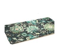 Vintage Floral Entrance Mat Ethnic Style Bedroom Living Room Foyer Decoration Anti Slip Rug Dirt Resistant Household Carpet(Color05,50X80CM)