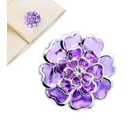 Vintage Flower Button Covers - Fancy Decorative Embellishments, Metal Shaped Button Cover for Daughter, Elegant Ornament with Stylish Design, Women Suit Accessories, Chic Decoration for Girlfriend