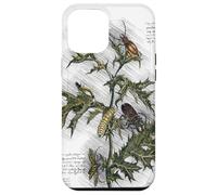 Vintage Flower Design Botanical Sketch Cottagecore Aesthetic Coque pour iPhone 12 Pro Max