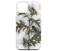 Vintage Flower Design Botanical Sketch Cottagecore Aesthetic Coque pour iPhone 13