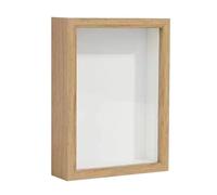 Vintage Flower Frame - Plant Specimen for Home Collectors | Artificial Board with 20.3x25.4x3cm Size, Desktop Wooden Decor, Bedroom Study Accent, Dorm Nightstand Display, Apartment Desk Ornament