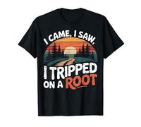 Vintage Forest I Came I Saw I Tripped on A Root Randonner T-Shirt