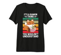 Vintage Fox C'est Un Ramen Que Je Pense Que Vous ne comprendriez Pas T-Shirt Haut de Gamme