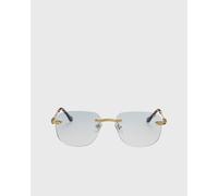 Vintage Frames Hustler XL Drill Mount 24kt Gold men Eyewear blue|yellow taille: ONE SIZE