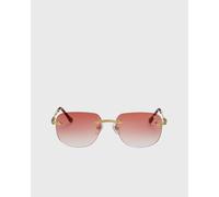 Vintage Frames Hustler XL Drill Mount 24kt Gold men Eyewear red|yellow taille: ONE SIZE