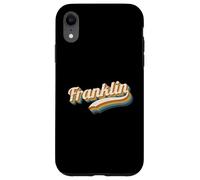Vintage Franklin Personnalisé Nom Franklin Coque pour iPhone XR