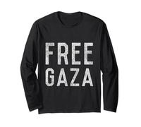 Vintage Free Gaza Palestine Manche Longue