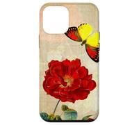 Vintage French Rose and Butterfly Coque pour iPhone 12 Mini