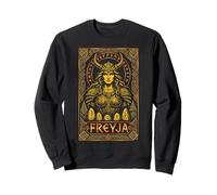 Vintage Freyja Viking Guerrier Mythologie Nordique Celtique Sweatshirt