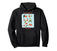 Vintage Fruit Cherry Flower Botanical Cottagecore Fruit Sweat à Capuche